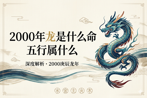 00年龙是什么命 五行属什么