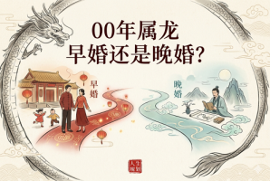00年属龙早婚还是晚婚