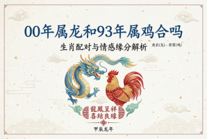 00年属龙和93年属鸡合吗