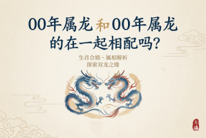 00年属龙和00年属龙的在一起相配吗