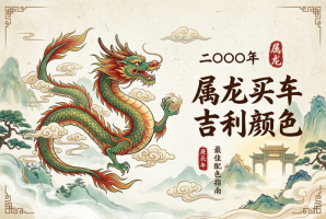 2000年属龙买车吉利数和颜色