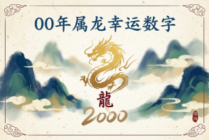 00年属龙幸运数字是多少