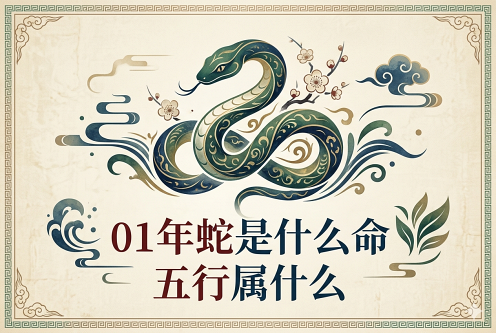 01年蛇是什么命 五行属什么