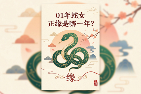 01年的蛇女正缘是哪一年 01年的蛇女正缘是哪一年