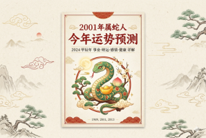 01年属蛇今年运势怎么样