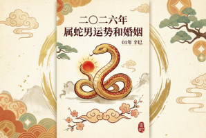 01年属蛇男2026年的运势和婚姻