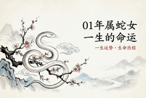 01年属蛇女一生命运