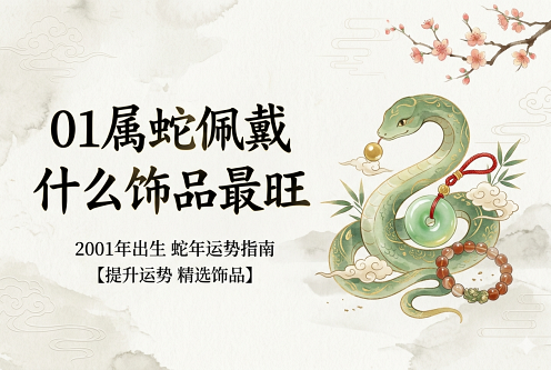 01属蛇佩戴什么饰品最旺 01属蛇佩戴什么饰品最旺