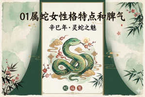 2001年生肖属蛇女的性格脾气