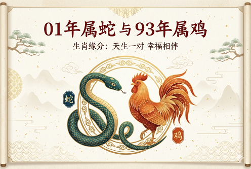 01年属蛇和93年属鸡的相配吗 01年属蛇和93年属鸡的相配吗