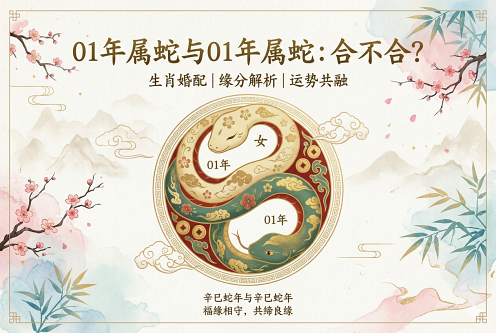 01年属蛇和01属蛇的合不合 01年属蛇和01属蛇的合不合