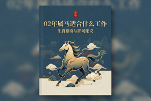 02年属马适合什么工作