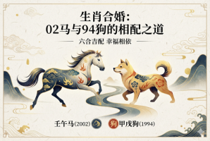 02年属马和94年属狗的合吗