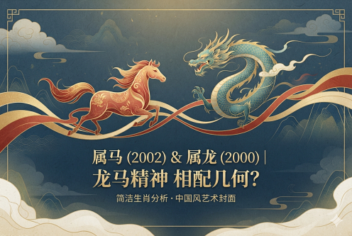 02年属马和00年属龙相配可以吗 02年属马和00年属龙相配可以吗