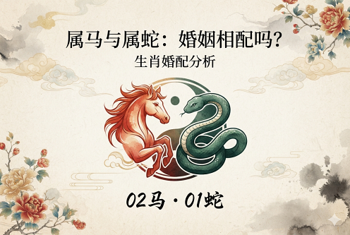 02年属马和01年属蛇的婚姻相配吗 02年属马和01年属蛇的婚姻相配吗
