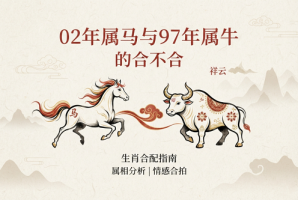 02年属马和97年属牛的合不合