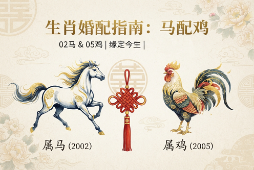 02年属马和05年属鸡婚配合适吗? 02年属马和05年属鸡婚配合适吗?