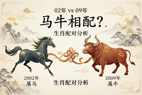 02年属马和09年属牛相配吗 02年属马和09年属牛相配吗