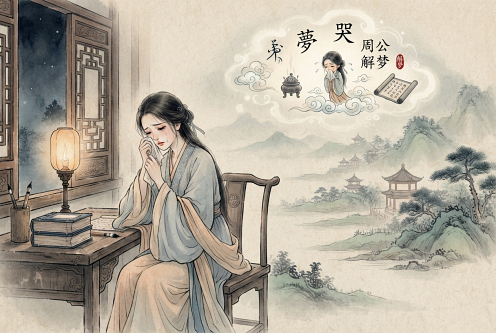女人梦见嚎啕大哭预示什么