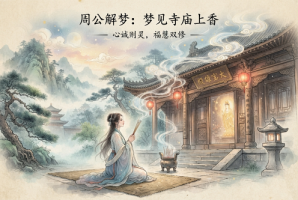 女人梦见去寺庙上香什么意思