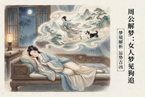 女人梦见狗追是什么预兆