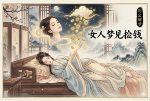 女人梦见捡钱什么预兆