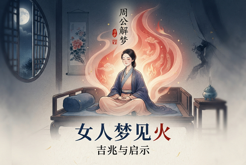 女人梦见火是什么预兆 女人梦见火是什么预兆