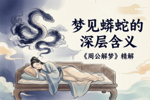 女人梦见大蟒蛇是什么预兆