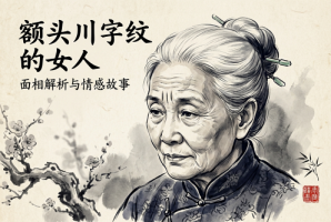 额头川字纹的女人是什么样的命