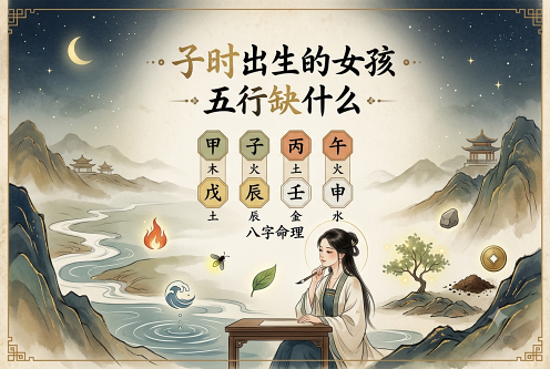 子时出生的女孩五行缺什么