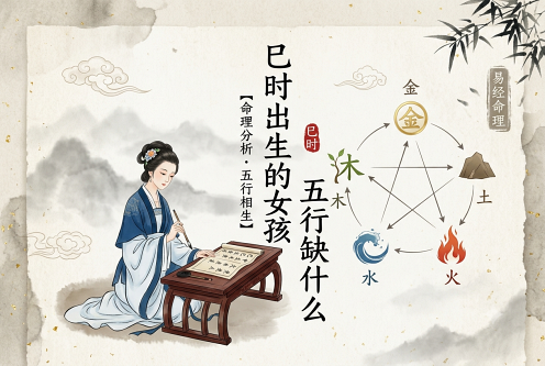 巳时出生的女孩五行缺什么 巳时出生的女孩五行缺什么