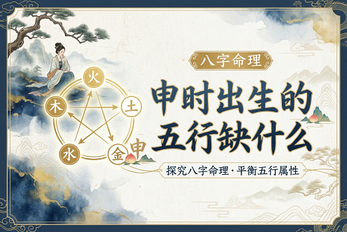 申时出生的女孩五行缺什么