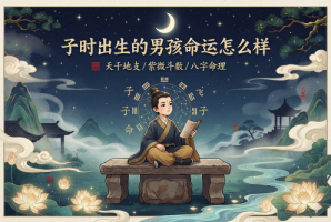 子时出生的男孩命运怎么样