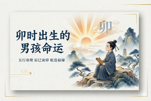卯时出生的男孩命运怎么样 卯时出生的男孩命运怎么样