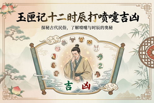 玉匣记十二时辰打喷嚏吉凶 玉匣记十二时辰打喷嚏吉凶