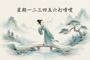 星期一二三四五六打喷嚏代表什么
