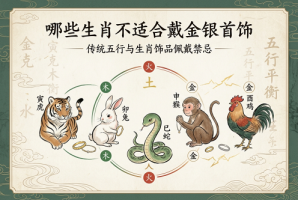 哪些生肖不适合戴金银首饰