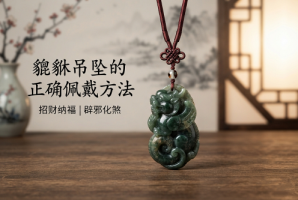 貔貅吊坠的正确佩戴方法