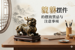 貔貅摆件的摆放禁忌与注意事项