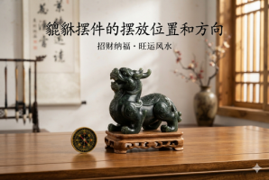 貔貅摆件的摆放位置和方向