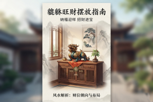 貔貅放在家里哪个位置最旺财