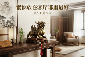 貔貅放在客厅哪里最好