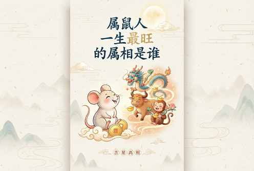 属鼠人一生最旺的属相是谁 属鼠人一生最旺的属相是谁