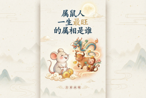 属鼠人一生最旺的属相是谁