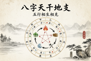 八字天干地支五行相生相克
