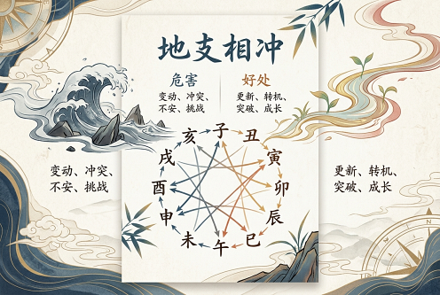 地支相冲的危害和好处