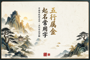 五行属金的字有哪些适合女孩