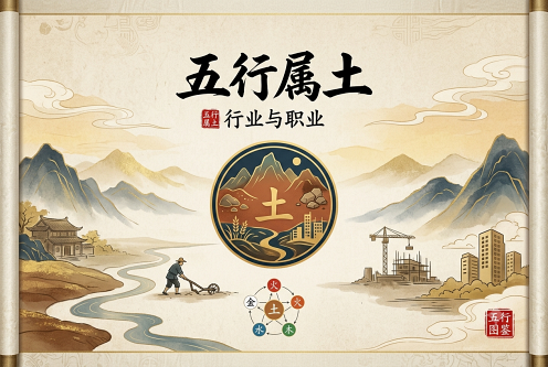 五行属土的行业与职业有哪些
