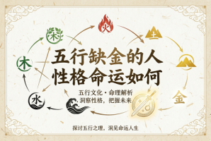 五行缺金的人性格命运如何
