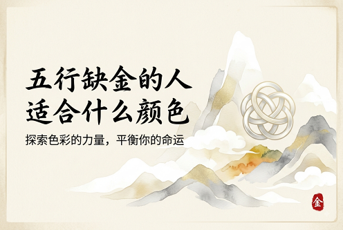 五行缺金的人适合什么颜色 五行缺金的人适合什么颜色